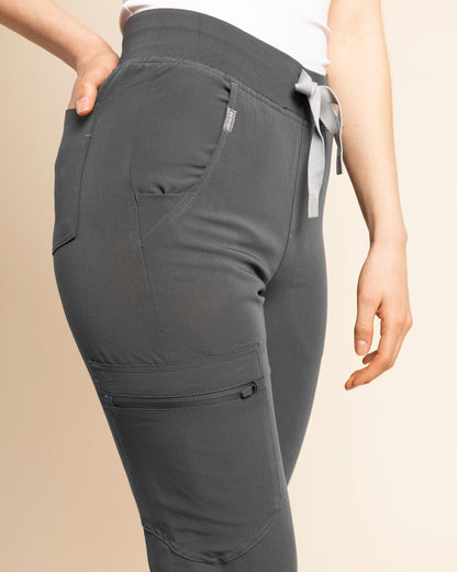 JOGGER MUJER ACTIVE GRIS